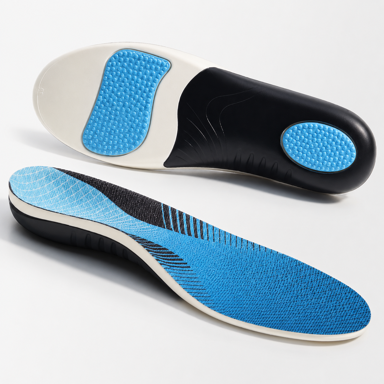 Blue insole